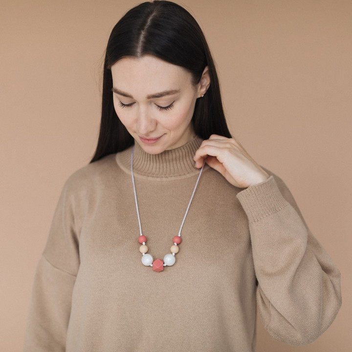 Collier allaitement et portage Pearl
