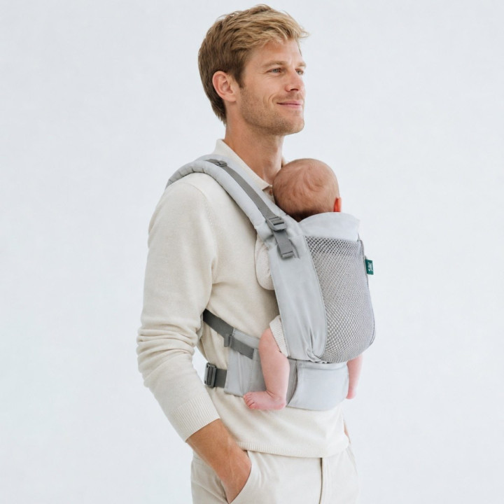 Porte bébé ONE EVO Silver Porte-bébé physiologique