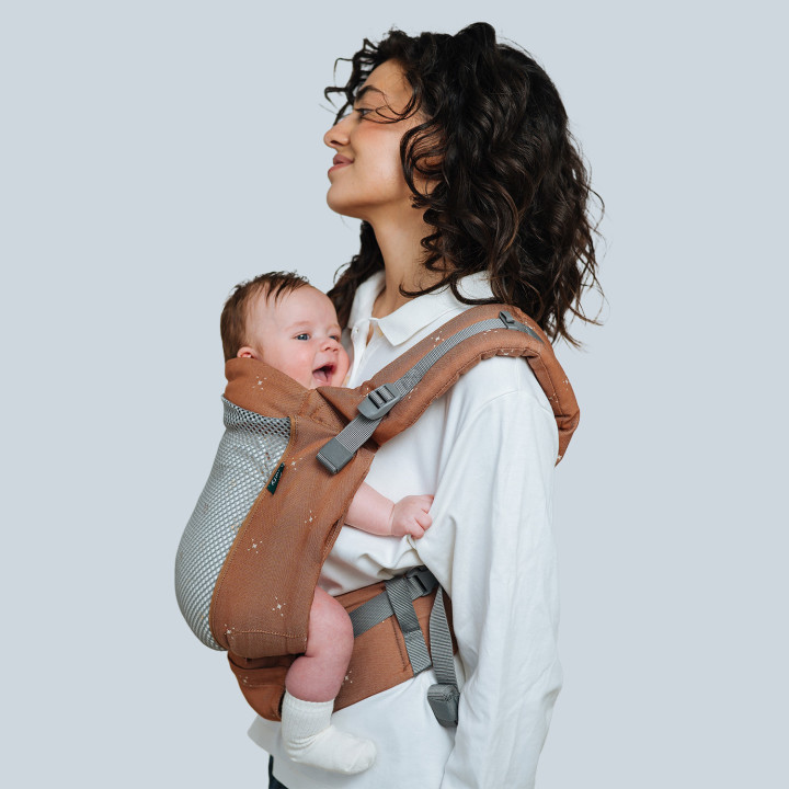 Pack Hiver ONE EVO Caramel — Porte-bébé et couverture