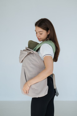 Couverture de Portage V3 toutes saisons en Softshell Beige Love and Carry