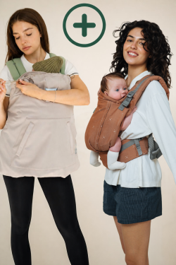 Pack Hiver ONE EVO Caramel — Porte-bébé et couverture