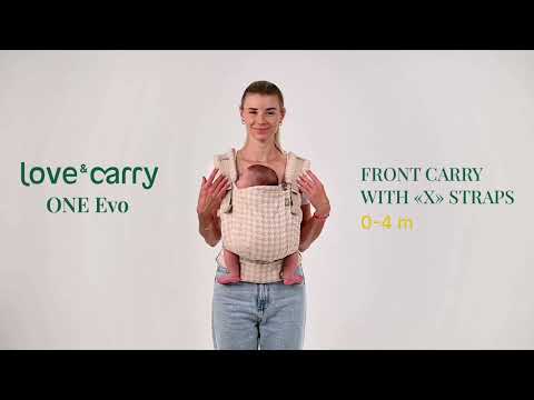 EVO 0-4m Portage ventral en X